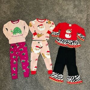 Toddler Girl Christmas Lot - Size 2t
